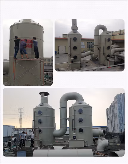 Equipos de protección ambiental para proyectos de tratamiento de gases residuales de polvo industrial